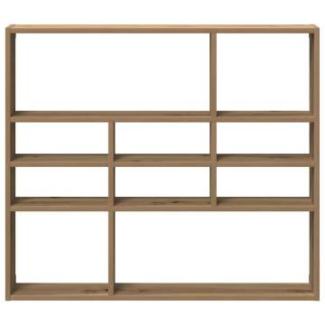 Wall Shelf Artisan Oak 90x16x78 cm - Durable & Stylish Storage