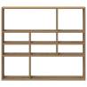 Wall Shelf Artisan Oak 90x16x78 cm - Durable & Stylish Storage