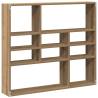 Wall Shelf Artisan Oak 90x16x78 cm - Durable & Stylish Storage