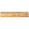  Table Top 160x30x2.5 cm Rectangular Solid Wood Mango Colour mango wood(natural) Size 160 x 30 cm Quantity in Package 1 Thickness 25 mm 