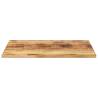 Rectangular Solid Wood Table Top 90x80 cm - Rustic Mango Design