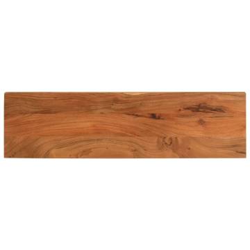 Rectangular Solid Acacia Wood Table Top 110x40 cm | Hipo Market