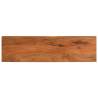  Table Top 110x40x3.8 cm Rectangular Solid Wood Acacia Colour acacia wood(natural) Size 110 x 40 cm Quantity in Package 1 Thickness 38 mm 