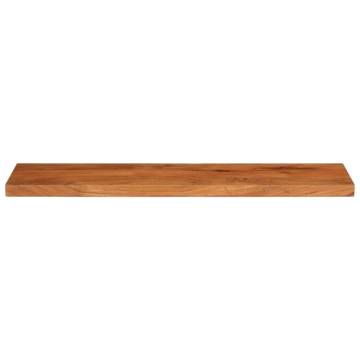 Rectangular Solid Acacia Wood Table Top 110x40 cm | Hipo Market