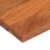 Rectangular Solid Acacia Wood Table Top 110x40 cm | Hipo Market