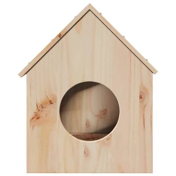 Cat House - Solid Wood Pine (41x50x50 cm) | Hipomarket