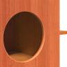 Comfortable Cat House - Wax Brown Solid Pine Wood | Hipomarket