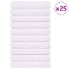  Towels 25 pcs White 100x200 cm 360 gsm 100% Cotton Colour white Size 100 x 200 cm Quantity in Package 25 