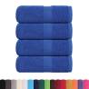 Soap Towels 4 pcs Blue 30x30 cm 100% Cotton | Buy Now