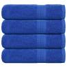  Hand Towels 4 pcs Blue 50x100 cm 360 gsm 100% Cotton Colour blue Size 50 x 100 cm Quantity in Package 4 