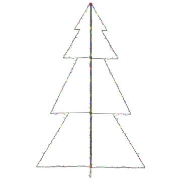 Christmas Cone Tree with 240 LEDs - Indoor & Outdoor Decor