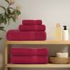 Guest Towels Set - 4 Pcs Bordeaux, 100% Cotton, 30x50 cm