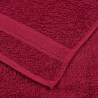 Guest Towels Set - 4 Pcs Bordeaux, 100% Cotton, 30x50 cm