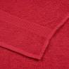 10 pcs Red Guest Towels - 100% Cotton | Hipomarket UK