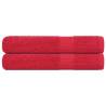  Towels 2 pcs Red 100x200 cm 360 gsm 100% Cotton Colour red Size 100 x 200 cm Quantity in Package 2 