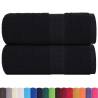 Soap Towels 2 pcs Black 30x30 cm - 100% Cotton | HipoMarket