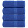  Guest Towels 4 pcs Blue 30x50 cm 360 gsm 100% Cotton Colour blue Size 30 x 50 cm Quantity in Package 4 