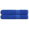  Towels 2 pcs Blue 100x200 cm 360 gsm 100% Cotton Colour blue Size 100 x 200 cm Quantity in Package 2 