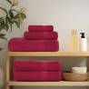 Soap Towels 4 pcs Bordeaux 30x30 cm - 100% Cotton | HipoMarket