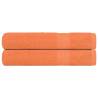  Towels 2 pcs Orange 100x200 cm 360 gsm 100% Cotton Colour orange Size 100 x 200 cm Quantity in Package 2 