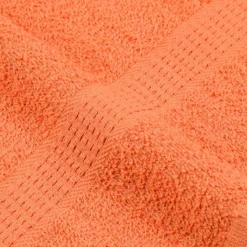 Soft 100% Cotton Orange Towels - 2 pcs 100x200 cm | HipoMarket UK