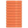  Towels 10 pcs Orange 100x200 cm 360 gsm 100% Cotton Colour orange Size 100 x 200 cm Quantity in Package 10 