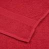 Guest Towels 2 pcs Red 30x50 cm - 100% Cotton & Soft