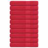  Towels 10 pcs Red 100x200 cm 360 gsm 100% Cotton Colour red Size 100 x 200 cm Quantity in Package 10 