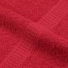 Red Cotton Towels Set - 10pcs, 100x200 cm, 360 gsm | HipoMarket