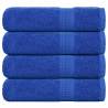  Shower Towels 4 pcs Blue 70x140 cm 360 gsm 100% Cotton Colour blue Size 70 x 140 cm Quantity in Package 4 