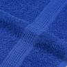 Blue Cotton Bath Towels 2 pcs - Soft, Absorbent, 100x150 cm