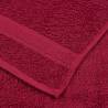 Hand Towels 4 pcs Bordeaux | 100% Cotton, 50x100 cm