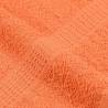 Buy 10 pcs Orange Guest Towels - 100% Cotton & 360 gsm