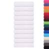 25 Pack White Bath Towels - 100% Cotton, 100x150 cm