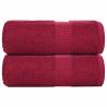  Guest Towels 2 pcs Bordeaux 30x50 cm 360 gsm 100% Cotton Colour bordeaux Size 30 x 50 cm Quantity in Package 2 