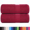 Guest Towels 2 pcs Bordeaux - 100% Cotton | Hipomarket