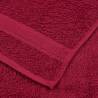 Guest Towels 2 pcs Bordeaux - 100% Cotton | Hipomarket