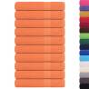 Sauna Towels 10 pcs Orange 80x200 cm 360 gsm 100% Cotton