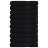  Towels 10 pcs Black 100x200 cm 360 gsm 100% Cotton Colour black Size 100 x 200 cm Quantity in Package 10 