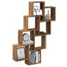 Wall Cube Shelf Old Wood - Stylish & Functional Storage