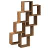 Wall Cube Shelf Old Wood - Stylish & Functional Storage