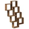 Wall Cube Shelf Old Wood - Stylish & Functional Storage