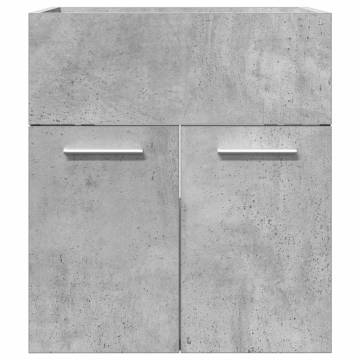 Bathroom Sink Cabinet Concrete Grey - Stylish & Functional