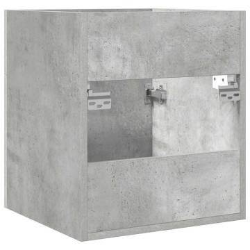 Bathroom Sink Cabinet Concrete Grey - Stylish & Functional