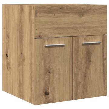 Bathroom Sink Cabinet Artisan Oak - Space-Saving Design