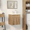 Bathroom Sink Cabinet Artisan Oak - Space-Saving Design