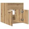 Bathroom Sink Cabinet Artisan Oak - Space-Saving Design