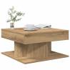  Coffee Table Artisan Oak 55x55x30 cm Engineered Wood Colour artisan oak Quantity in Package 1 