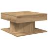 Artisan Oak Coffee Table - 55x55x30 cm | Durable & Stylish