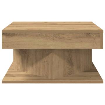 Artisan Oak Coffee Table - 55x55x30 cm | Durable & Stylish